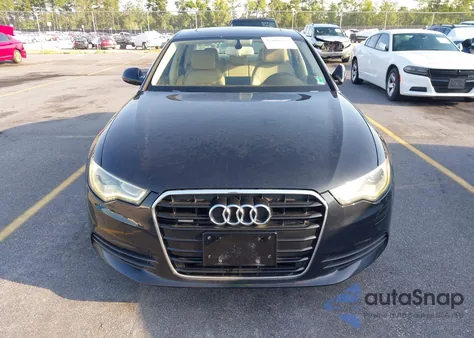 2012 Audi A6 Premium Plus from USA, damaged, VIN WAUGGAFC0CN123254